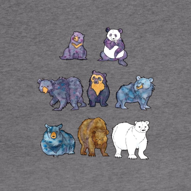 Bears Of the World by UntidyVenus